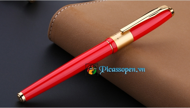 Bút cao cấp Picasso 923 màu đỏ