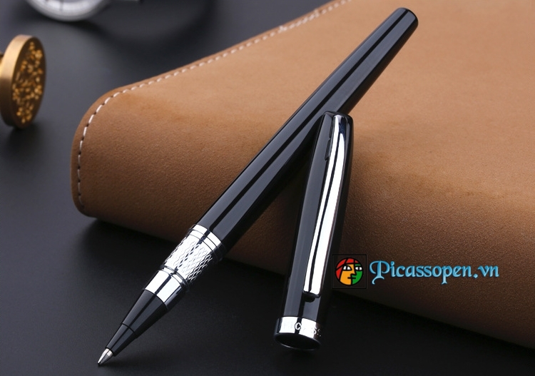 Bút dạ bi cao cấp Picasso 83 màu đen