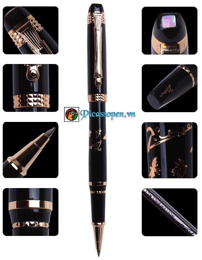Chi tiết thiết kế bút dạ bi Picasso 926