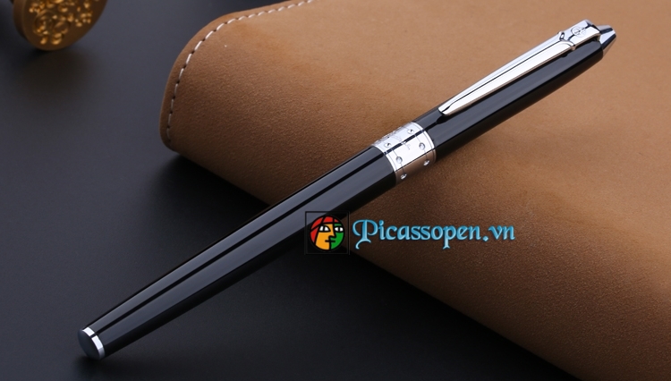 Bút dạ bi cao cấp Picasso 605 màu đen