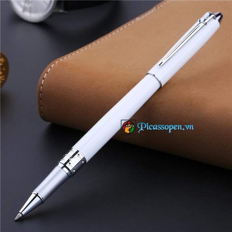 Bút dạ bi Picasso 605 màu trắng