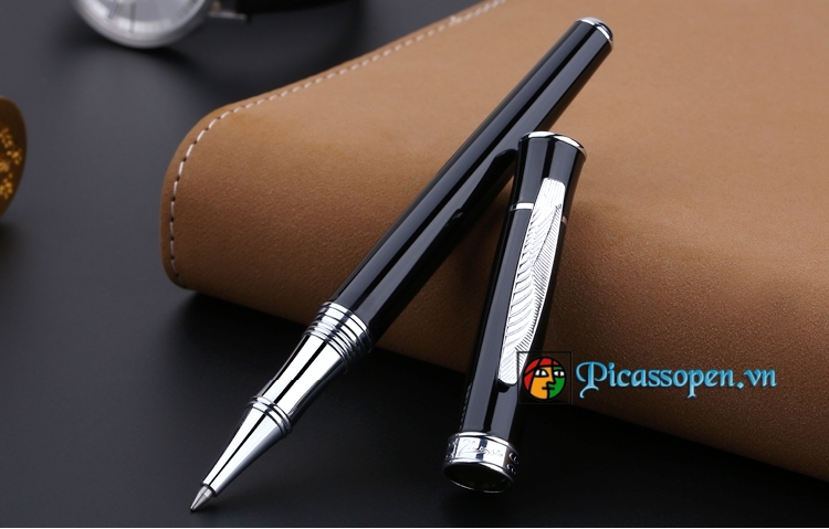 Bút dạ bi cao cấp Picasso 607 màu đen