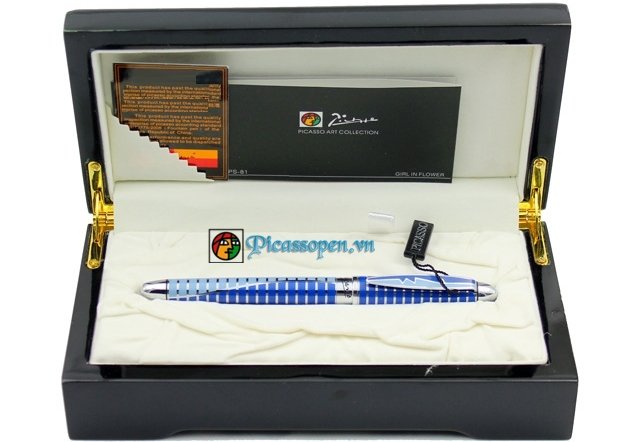 Bút máy Picasso 81 màu xanh