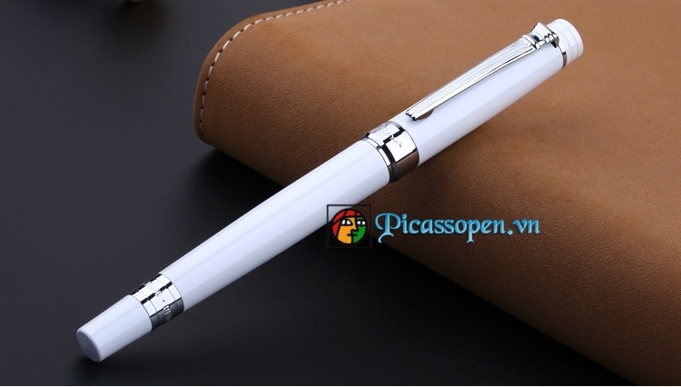Bút máy cao cấp Picasso 917 màu trắng