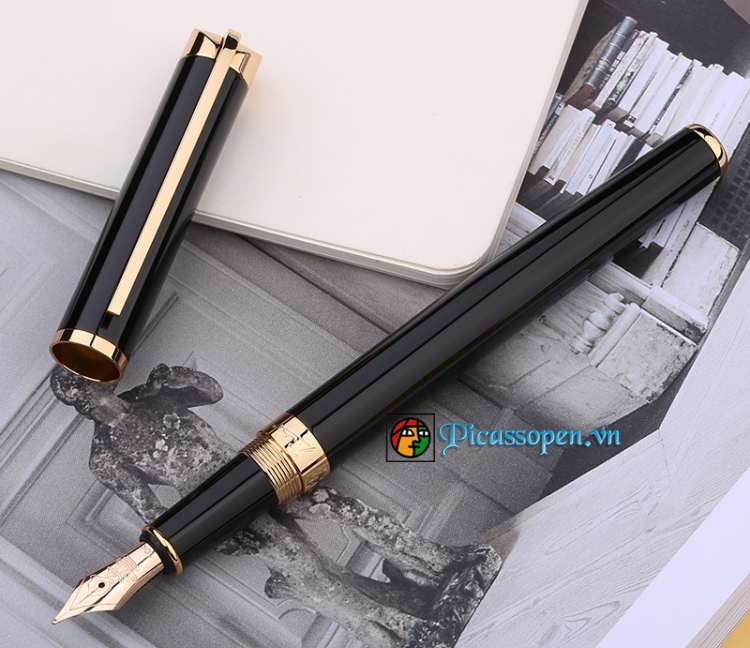 Bút máy Picasso PS-82 màu đen