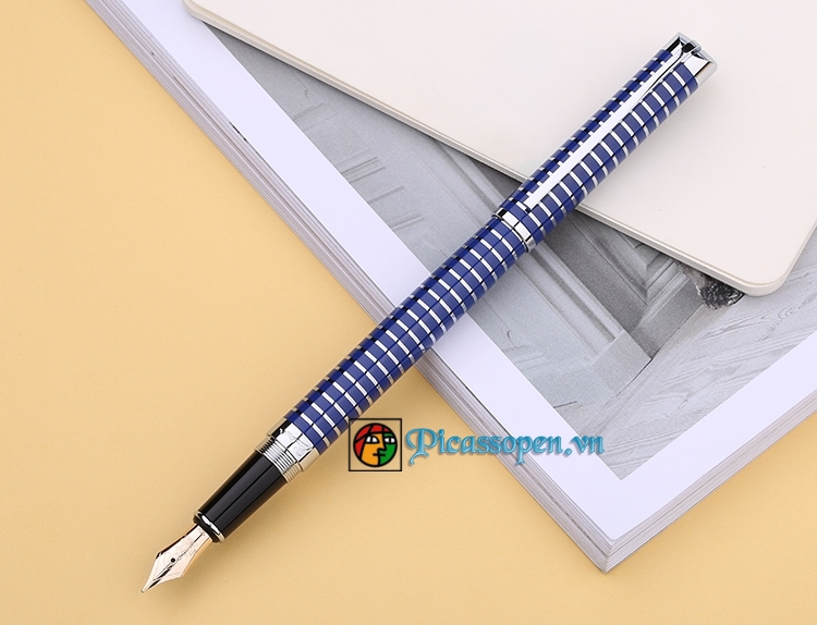 Bút máy Picasso PS-82 màu xanh