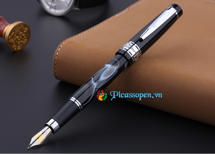 Bút máy cao cấp Picasso 915 màu đen