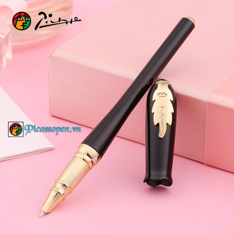 Bút máy cao cấp Picasso 986 thân bút màu đen