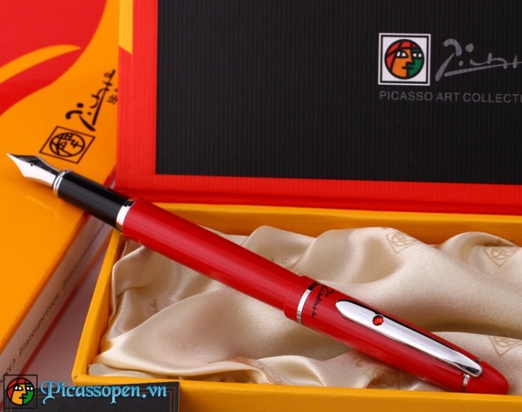 Bút máy Picasso 608 và hộp đựng