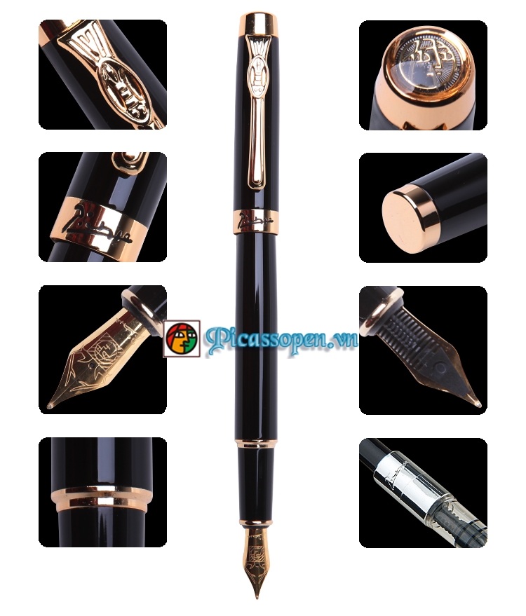 Chi tiết thiết kế bút máy Picasso 933