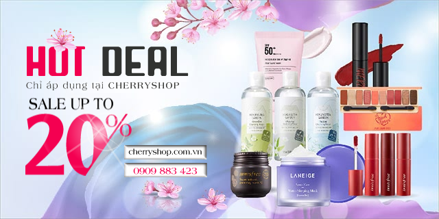 Cherry Shop - Chuyên sỉ và lẻ mỹ phẩm chính hãng từ Hàn Quốc