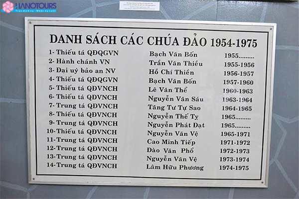 Di tích lịch sử Dinh Chúa Đảo - Côn Đảo