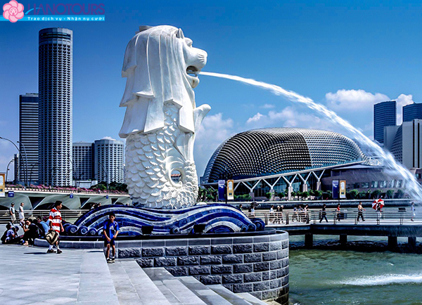 Công viên sư tử biển Merlion Park