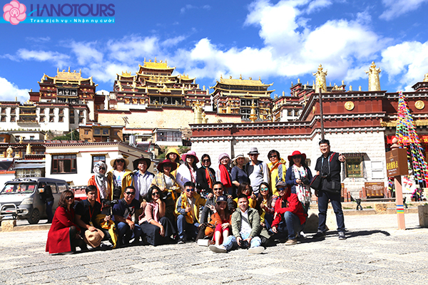 Đền Songzalin - Hình ảnh thu nhỏ của Cung điện Potala (Tây Tạng)