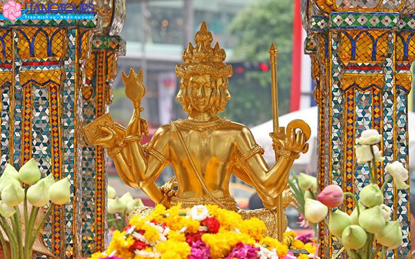 đền thờ Erawan Bangkok