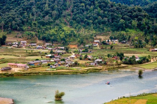 du lịch hà giang khám phá Sông Miện