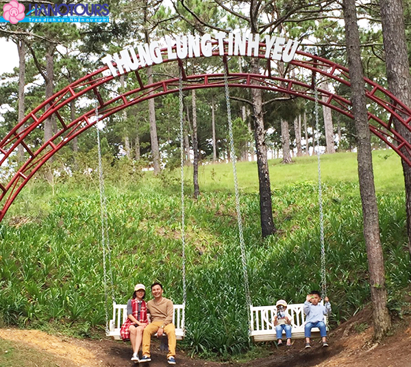 Thung lũng tình yêu tại đà lạt