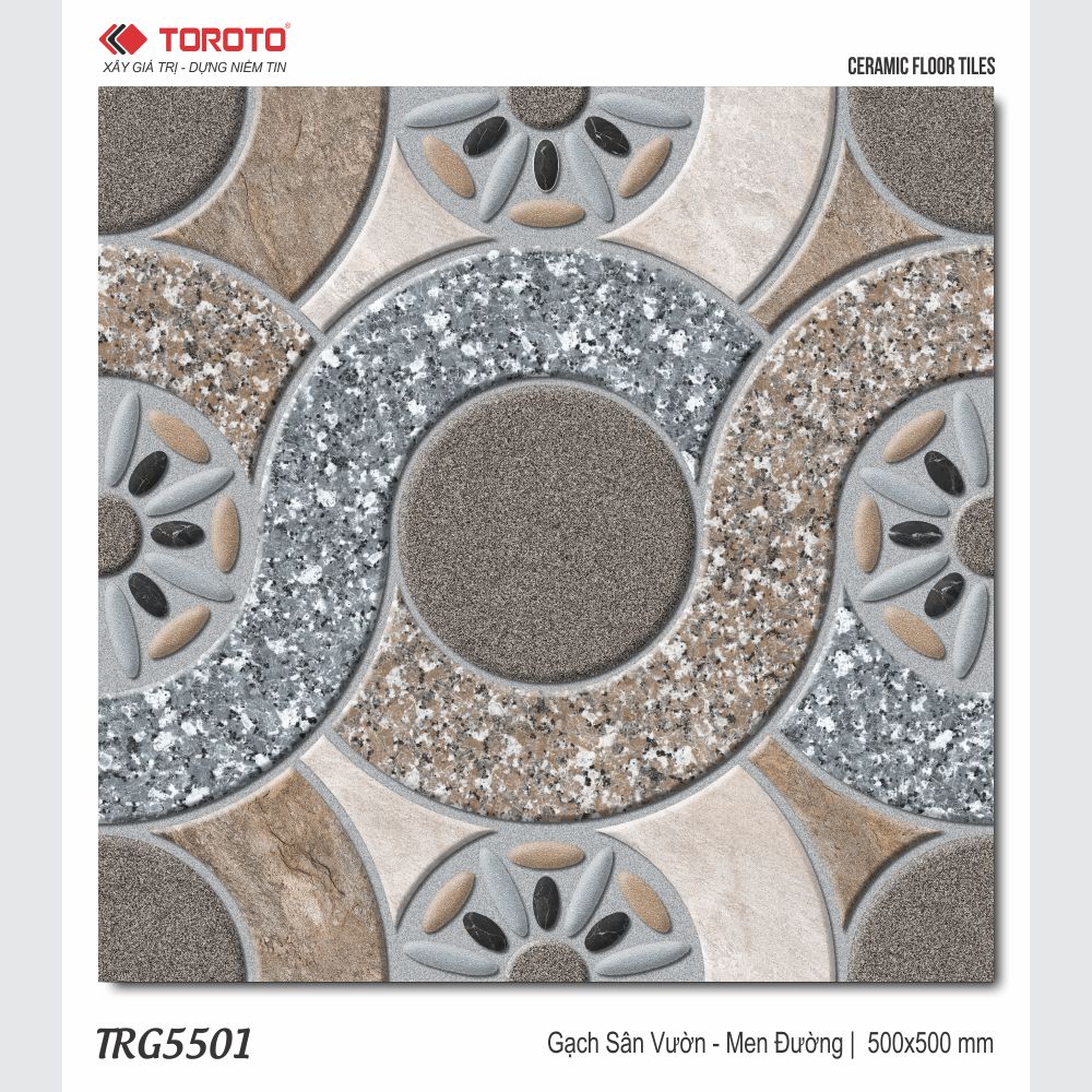GẠCH LÁT SÂN VƯỜN 50x50: TRG5501 GẠCH LÁT SÂN VƯỜN 50x50: TRG5501