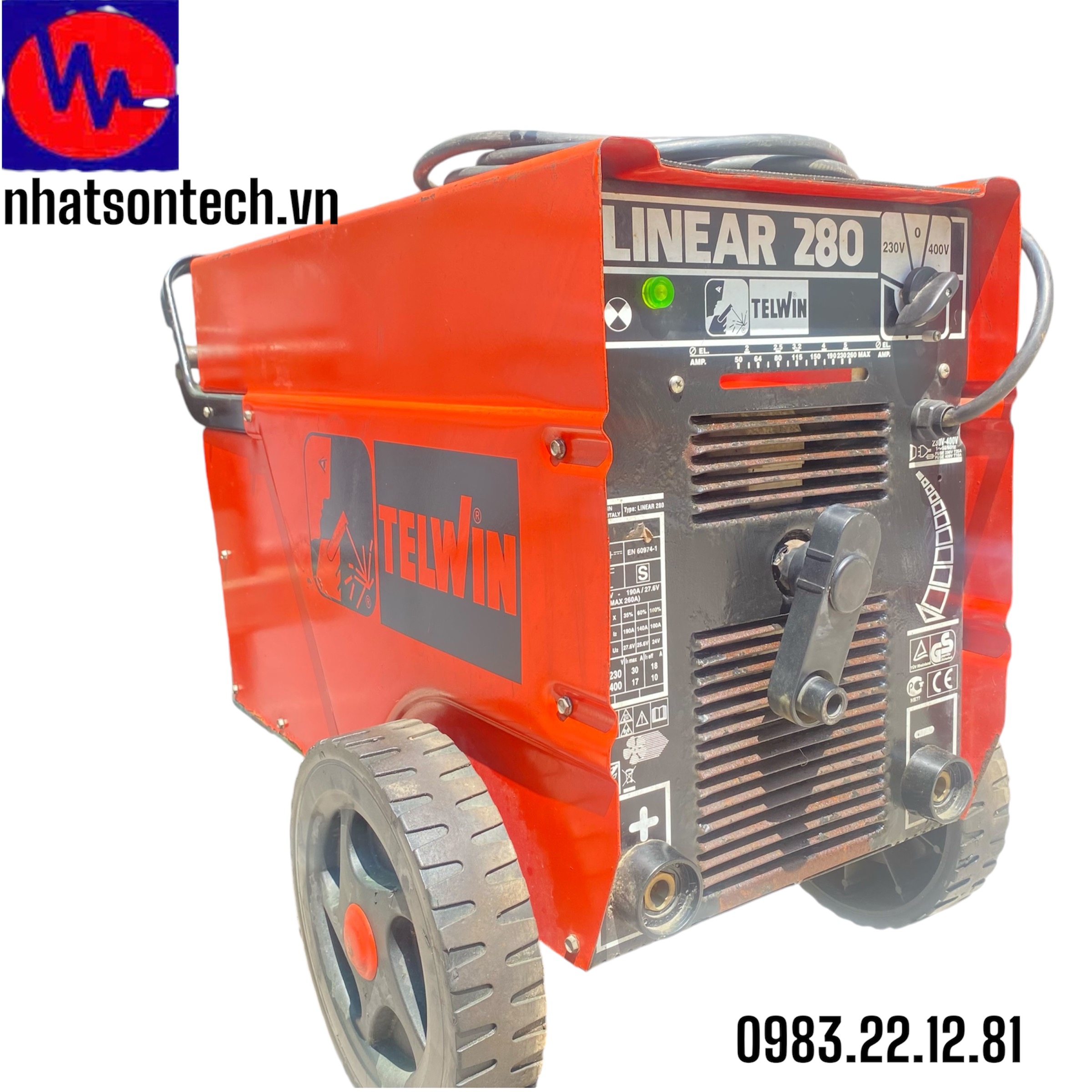 MÁY HÀN QUE CƠ TELWIN LINEAR 280A