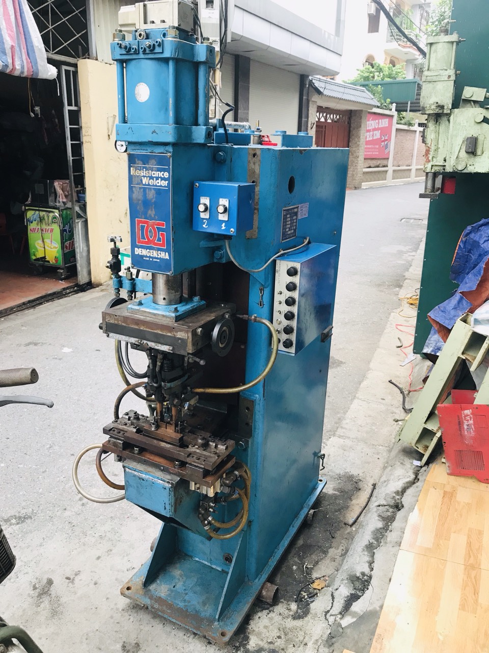 MÁY HÀN BẤM 85KVA  NHẬT