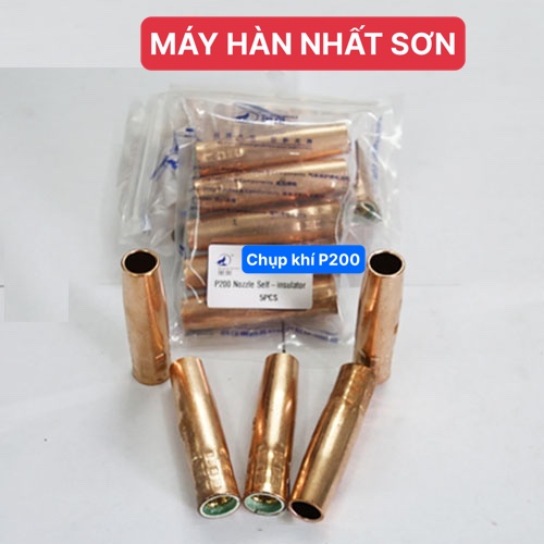 CHỤP KHÍ P200 - BLACK WOLF