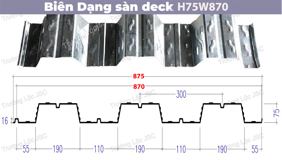 deck profile - h75w870