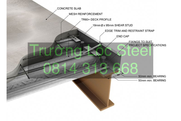 đơn giá tôn sàn deck