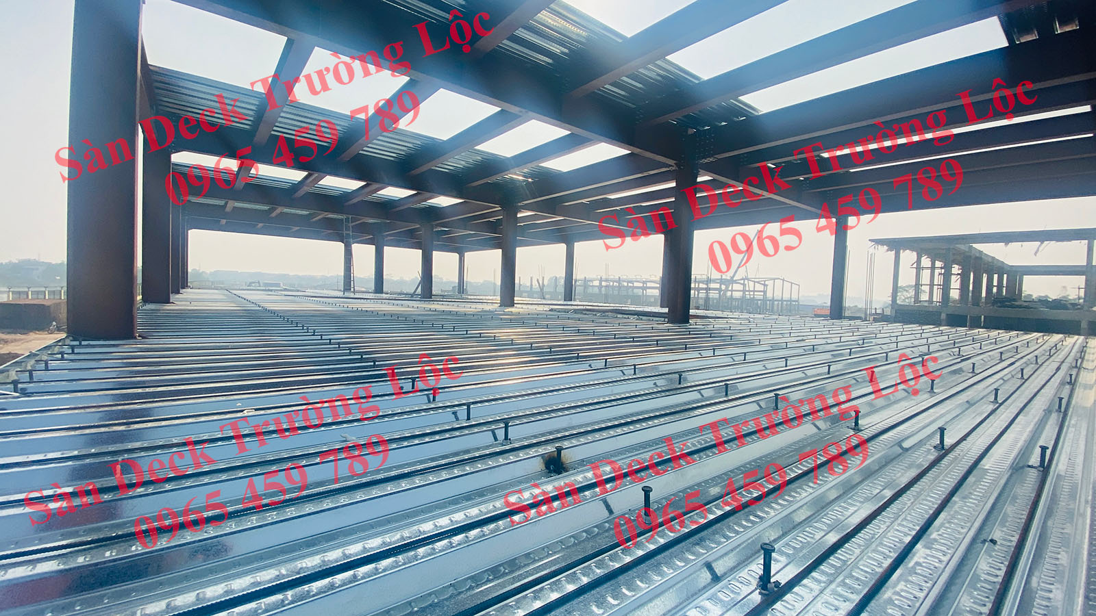 đinh chống cắt và phụ kiện sàn deck trường lộc