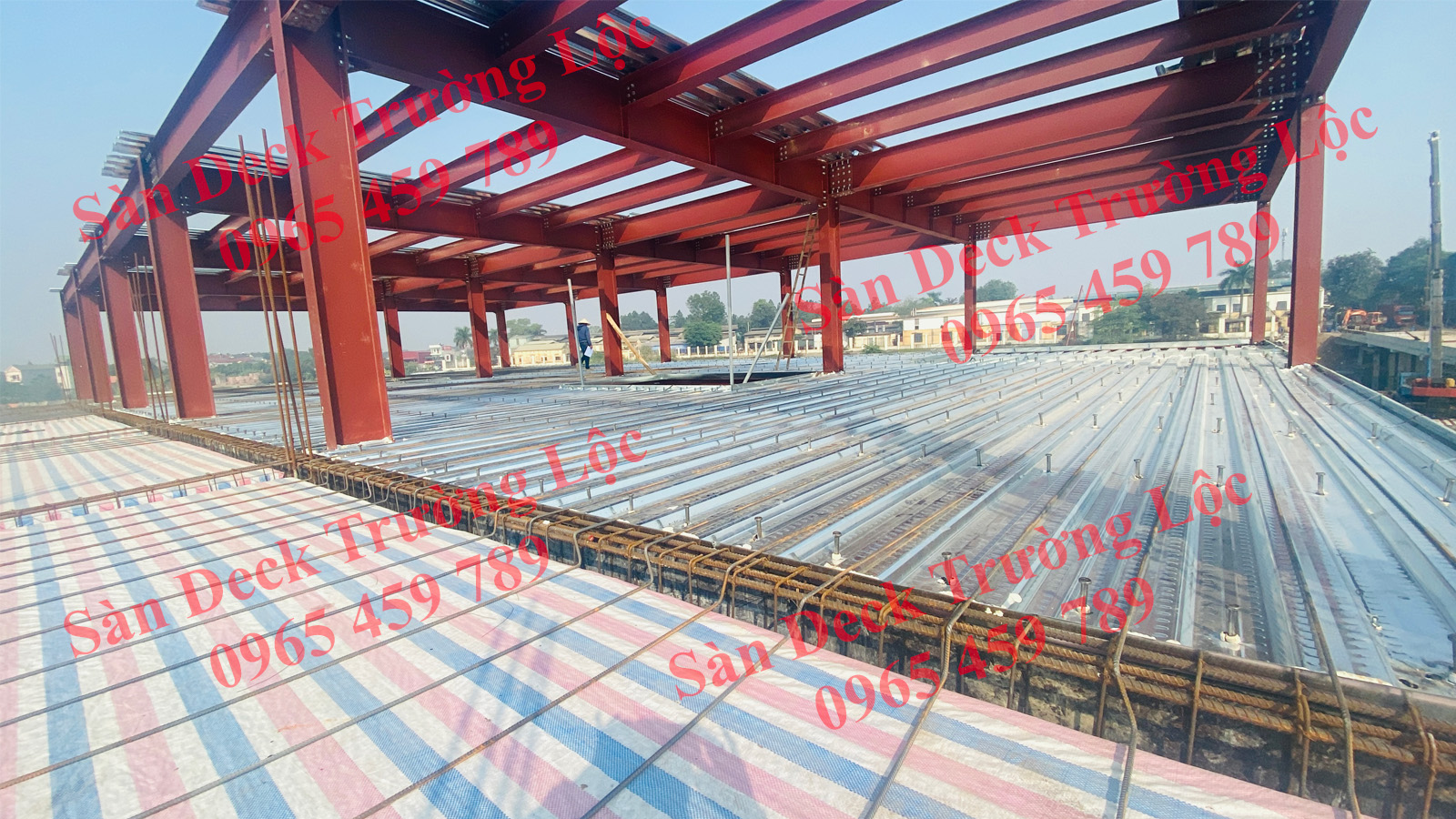 tôn sàn deck trường lộc h50w1000