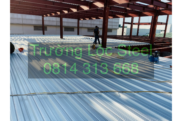 quy trình thi công sàn deck