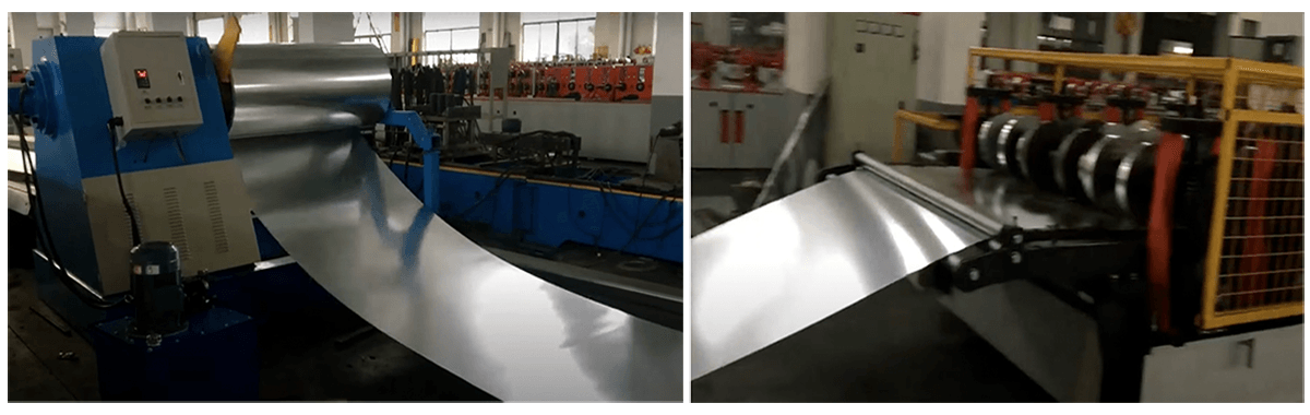 tôn cuộn mạ kẽm cán sóng sàn deck h50w1000