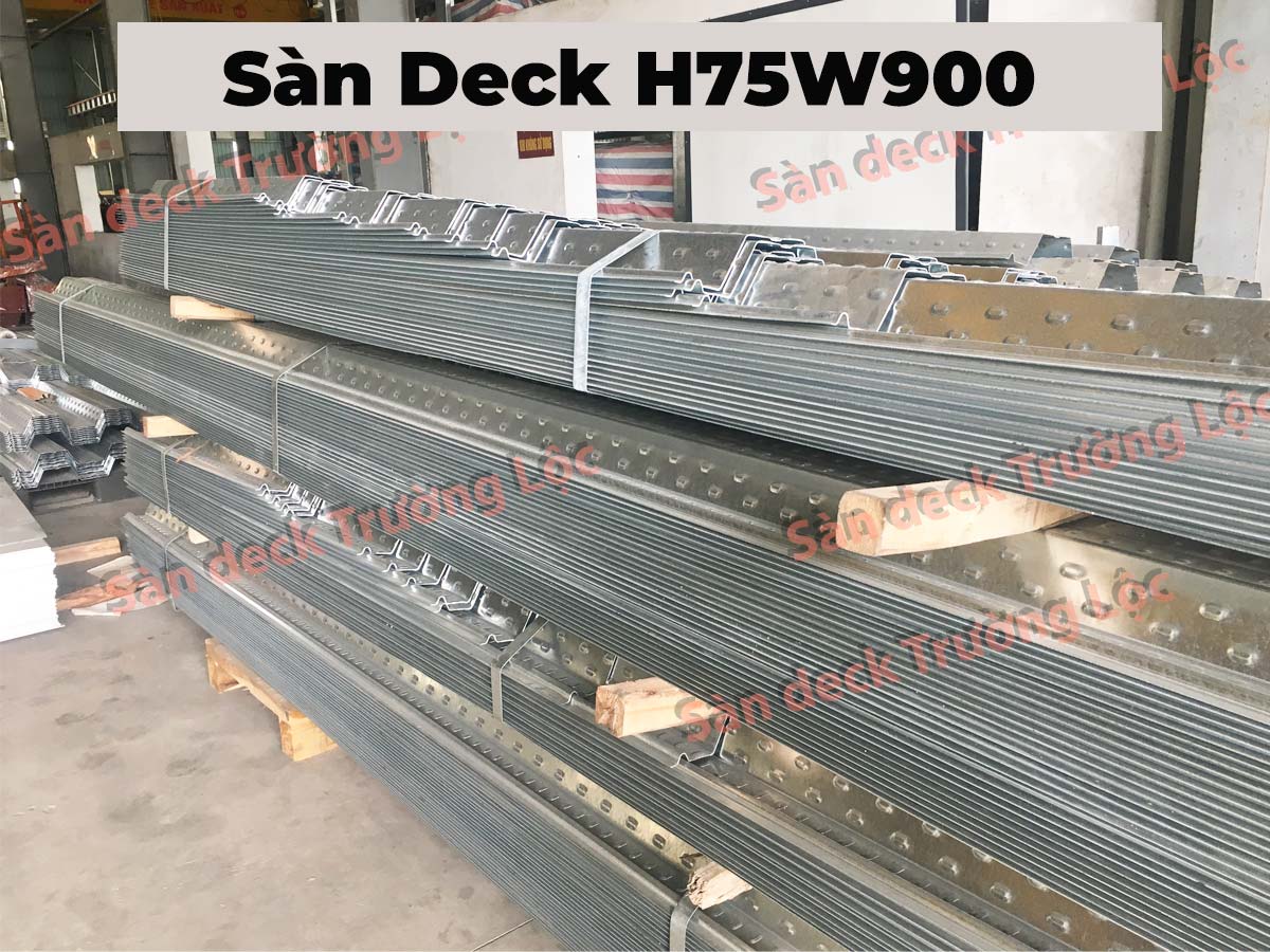 Chất lượng sàn deck h75w900