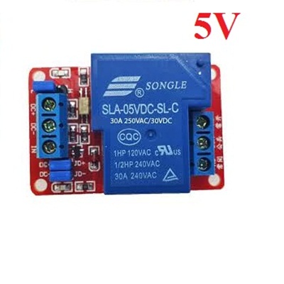 30A -5Vdc relay module with optocoupler