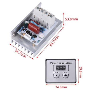 10000W AC 220V High SCR Digital