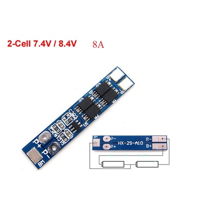 Battery Charger 2 Cell 8A 18650 HX-2S_A10