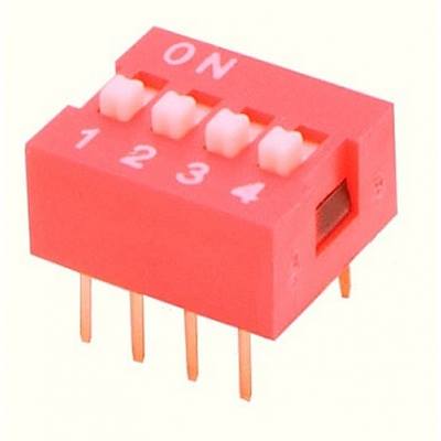 SWITCH DIP 4POS
