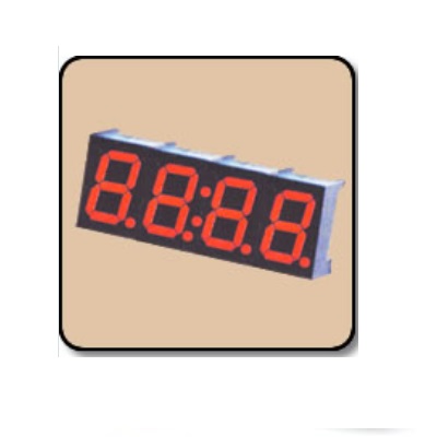 LED 0.56 inch Red 4Digit dot
