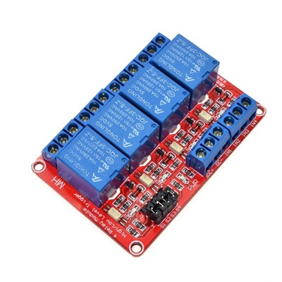 Module 4 Relay 5V opto high and low level dual trigger