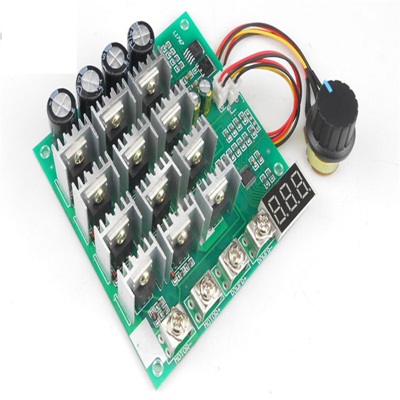 PWM DC motor controler digital display 10-55V 60A