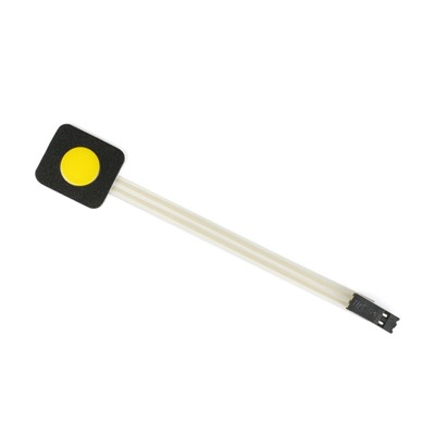 1 Key Button Membrane Yellow