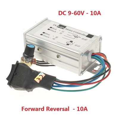 PWM DC motor variable speed pulse 9V-60V 10A