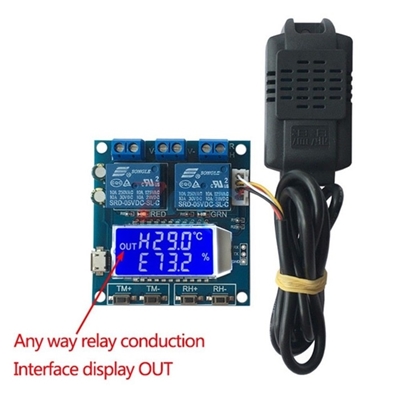 SHT20 Humidity Temperature LCD Display Relay