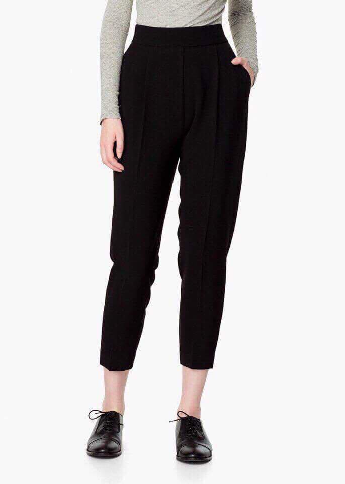Baggy lưng thun - Đen - size S - A0001