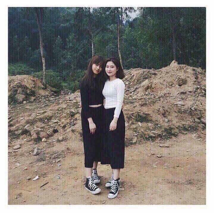 Quần culottes form lửng. Mix max gì cũng ok ạ