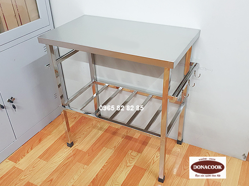 BÀN CHẶTINOX 2 TẦNG