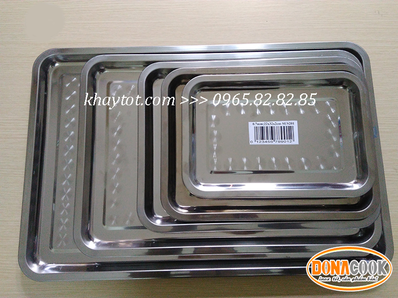 khay inox đựng thực phẩm