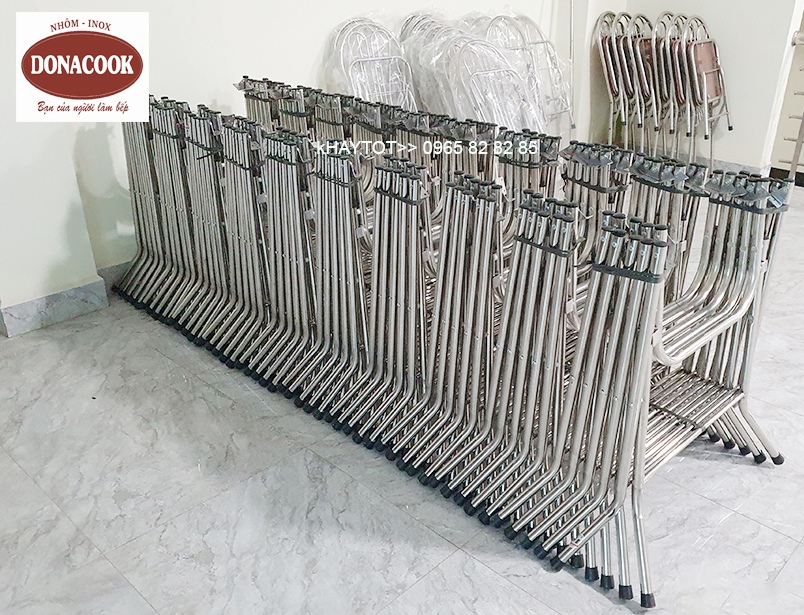 chân bàn inox phi 32