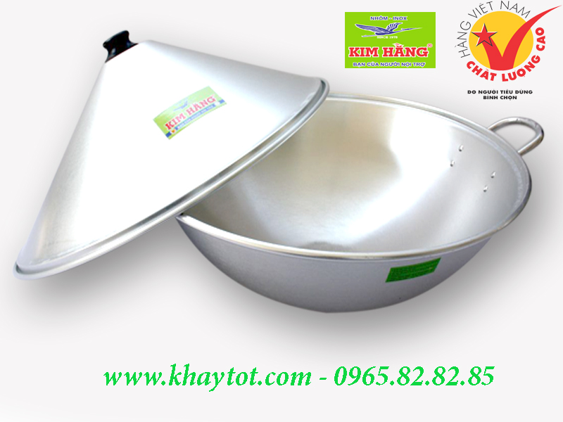 chảo xào công nghiệp Kim Hằng