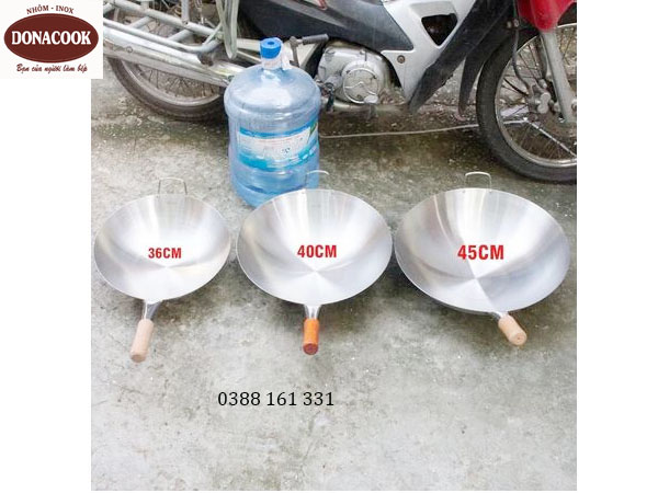 CHẢO SÂU LÒNG INOX CÓ TAY CẦM BẰNG NHỰA