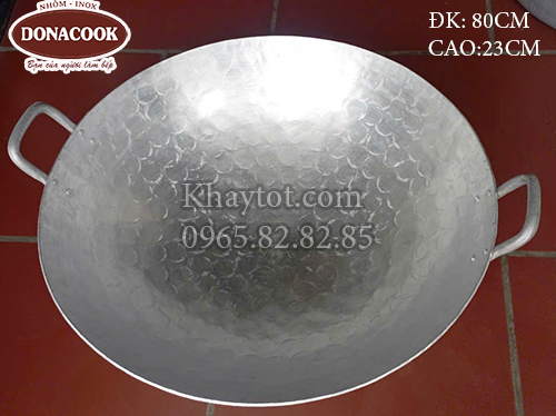 chảo nhôm 80cm công nghiệp